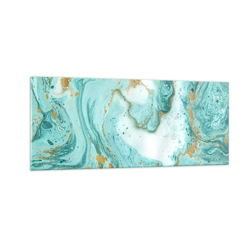 Üveg kép - Az Edo-korszak nagy hulláma alatt - 100x40 cm