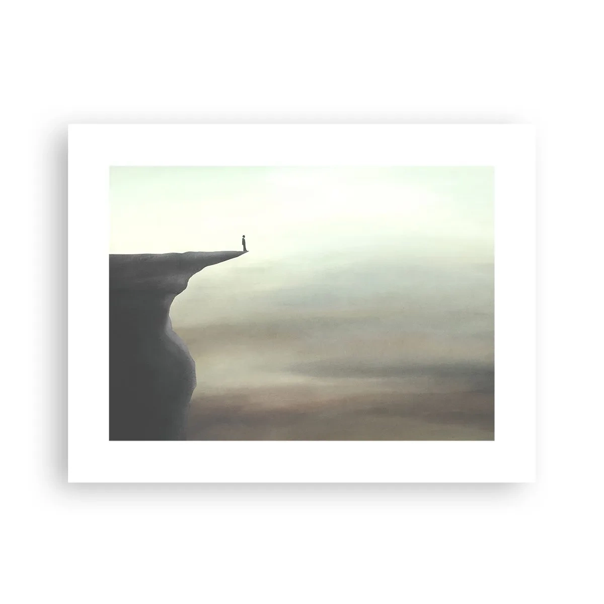 Poszter - Természetesen felfelé! - 40x30 cm