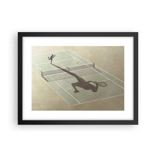 Poszter fehér keretben - Önmagumk legyőzése - 40x30 cm