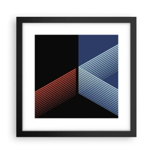 Poszter fehér keretben - Egyszerű történet - 30x30 cm