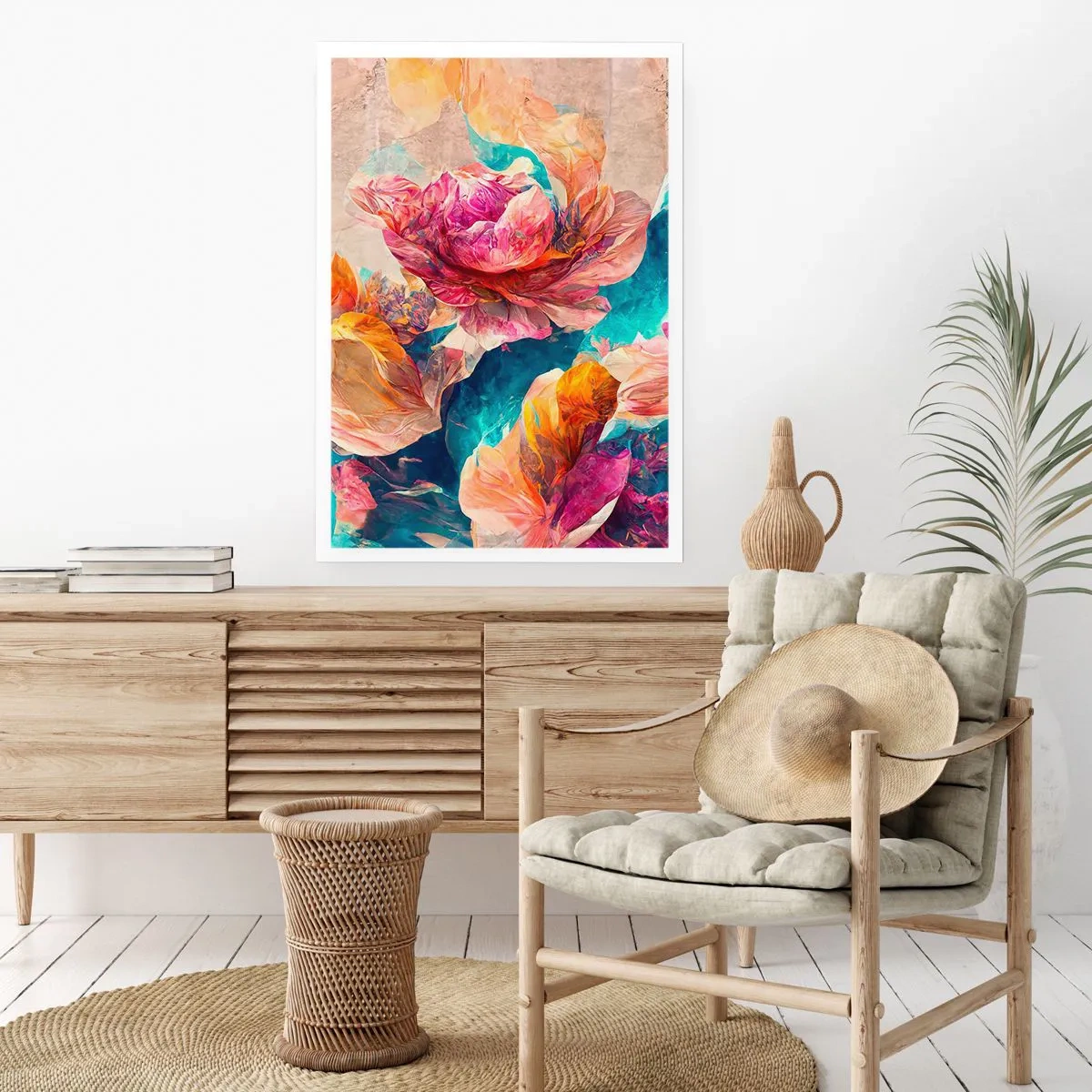 Poszter - Egy csokor színes pompája - 40x50 cm