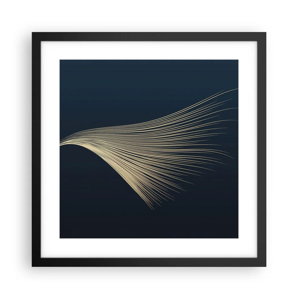 Poszter fehér keretben - Mint egy angyal haja - 40x40 cm