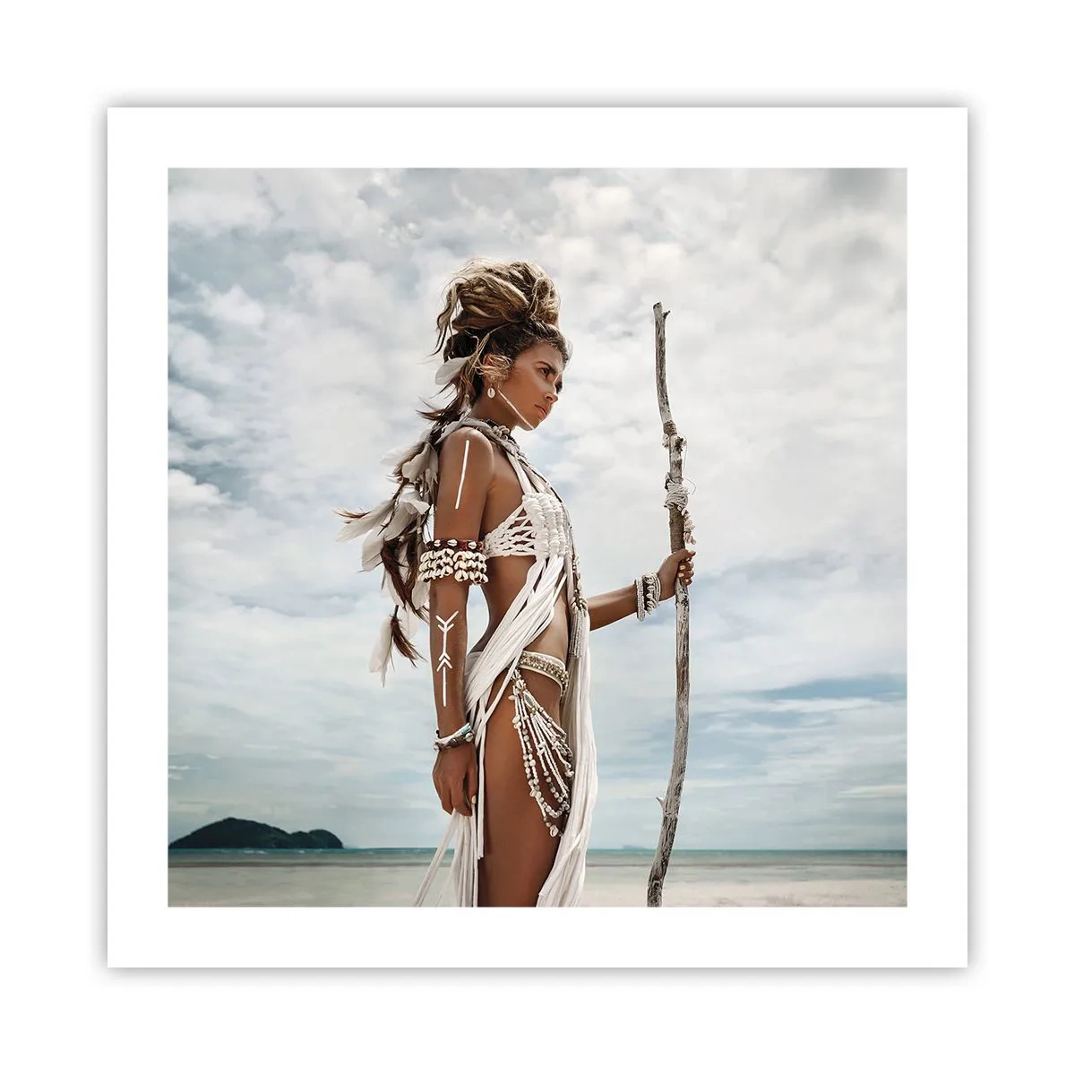 Poszter - A trópusok királynője - 50x50 cm