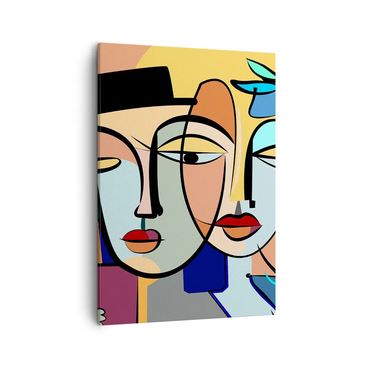 Vászonkép - Picasso randez vous - 50x70 cm