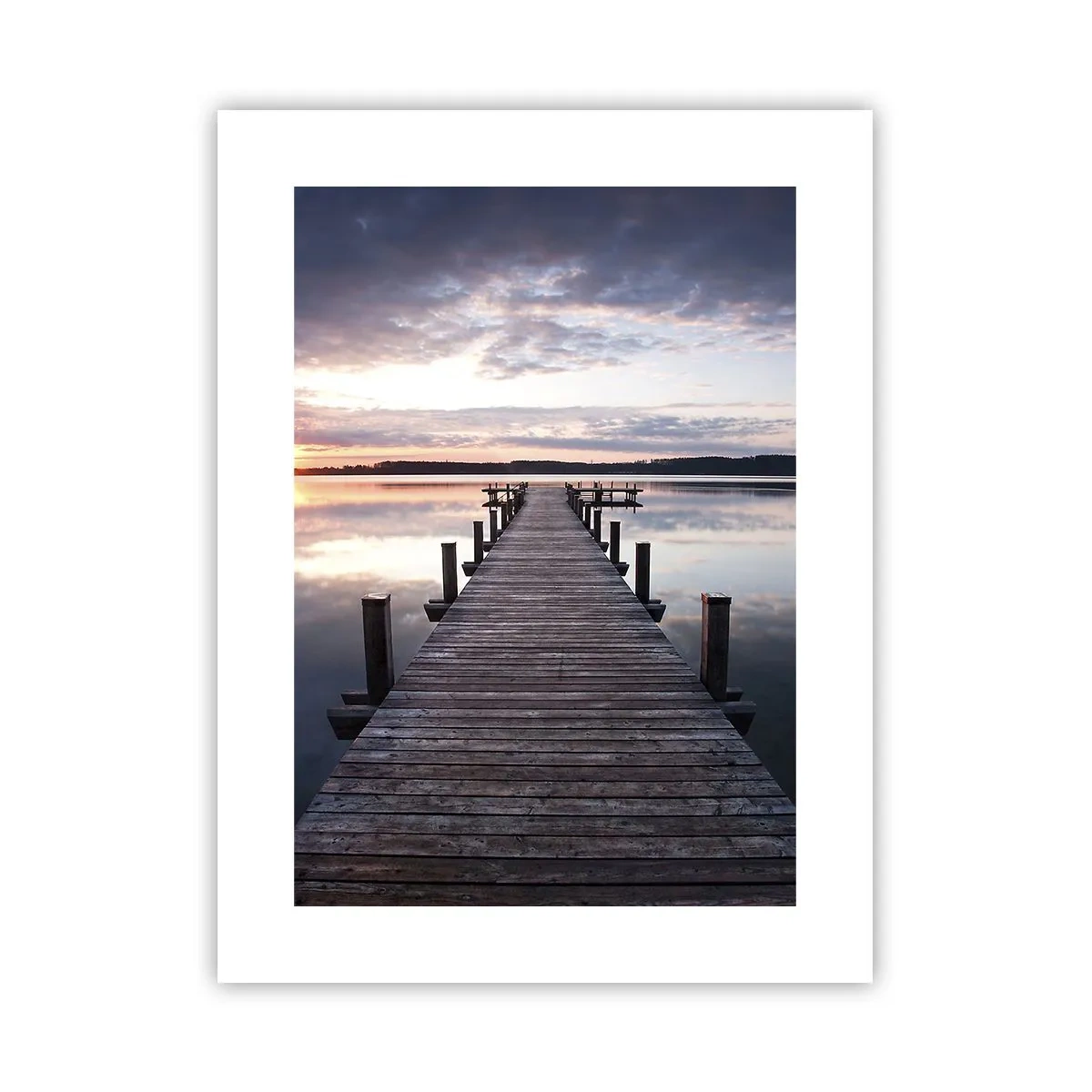 Poszter - Csendes határ a nappal és az éjszaka között - 30x40 cm