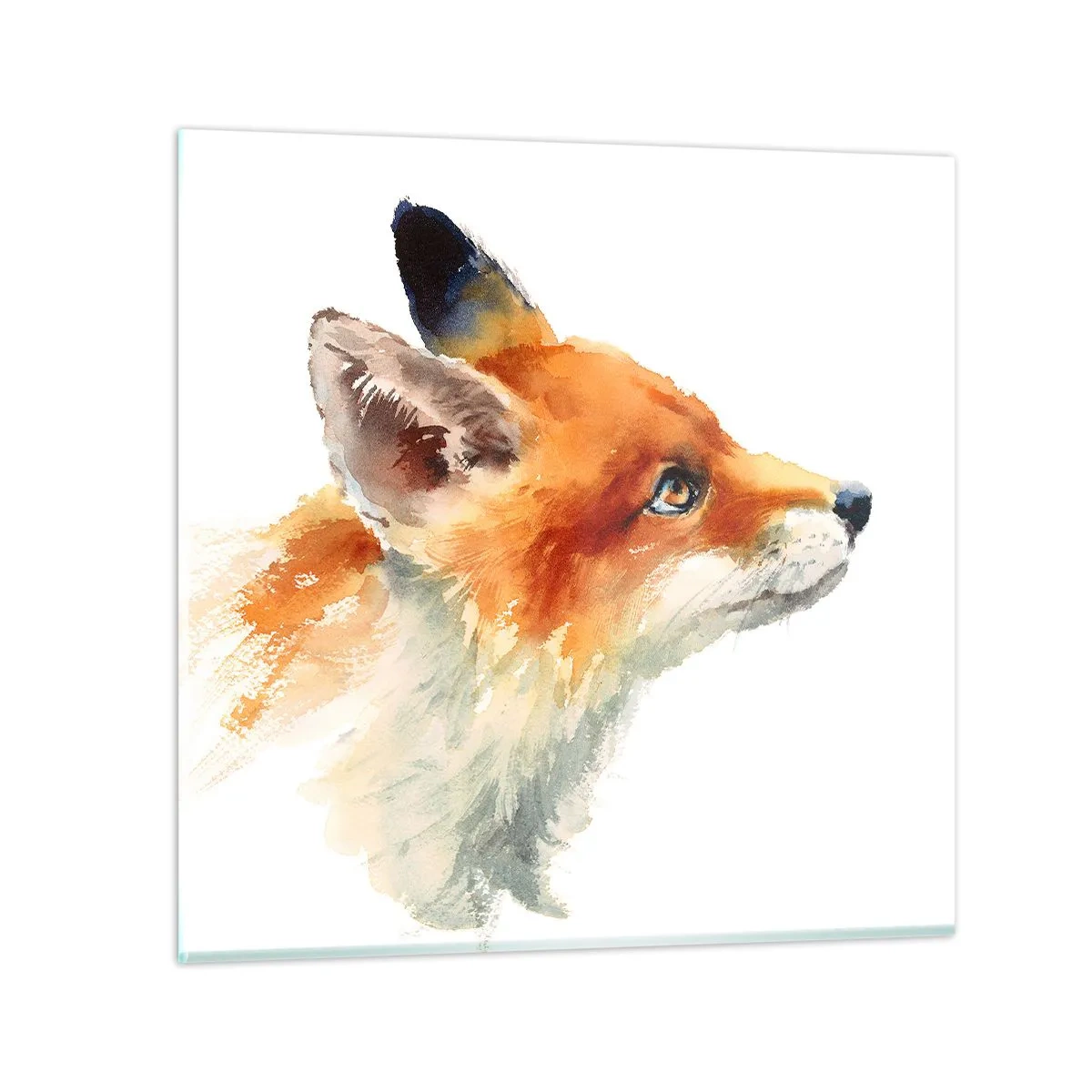 Üveg kép - Óvatosság az első - 30x30 cm