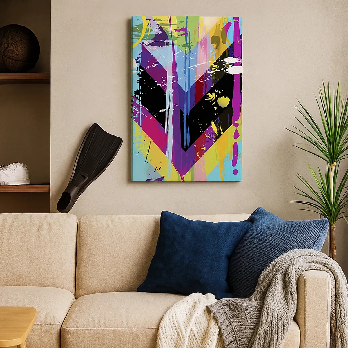 Vászonkép - Fentről lefelé - 50x70 cm