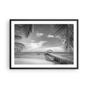 Poszter fehér keretben - Emlék vagy álom? - 70x50 cm