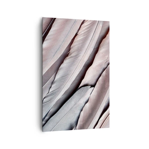 Vászonkép - Rózsaszín ezüstben - 80x120 cm