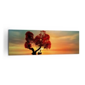 Vászonkép - A világtalanság csendje és az eltávoldotak - 160x50 cm