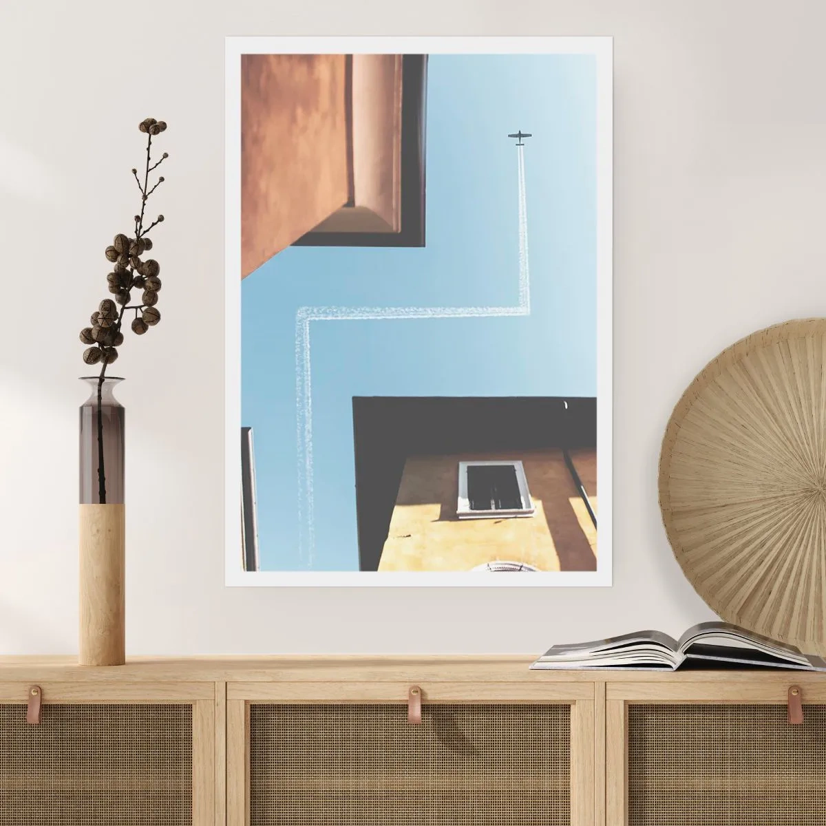 Poszter - A városi labirintus felett - 40x50 cm