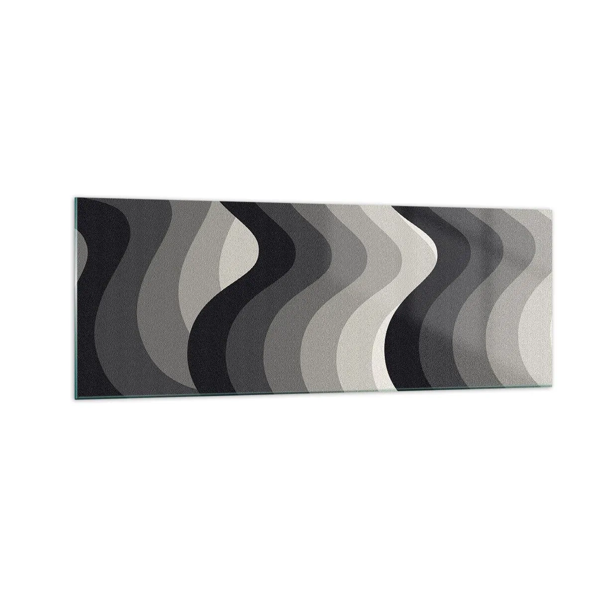 Üveg kép - Hullám a hullám után - 140x50 cm