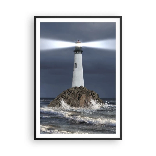 Poszter fehér keretben - Ide…ide…itt! - 70x100 cm