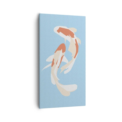 Vászonkép - Spontán szinkronúszás - 55x100 cm