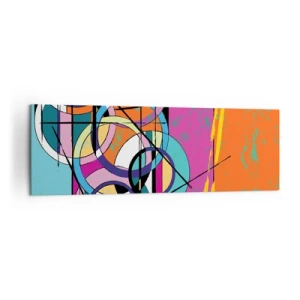 Vászonkép - Kerékről kerékre - 160x50 cm