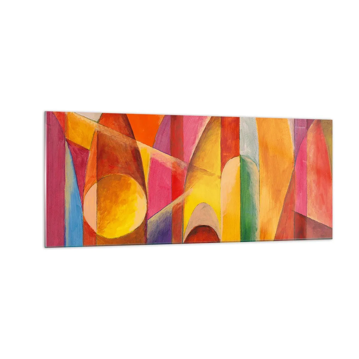 Üveg kép - A nap katedrálisa - 100x40 cm