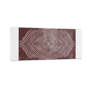 Üveg kép - A tér beszél - 100x40 cm