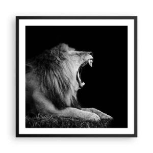 Poszter fehér keretben - Kétség nélkül - 60x60 cm