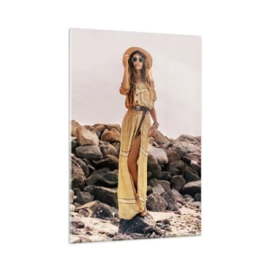 Üveg kép - A kövek varázsa - 70x100 cm