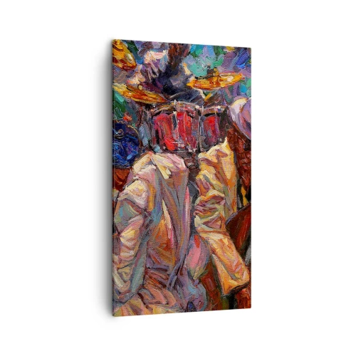 Vászonkép - Egy ritmusban - 45x80 cm
