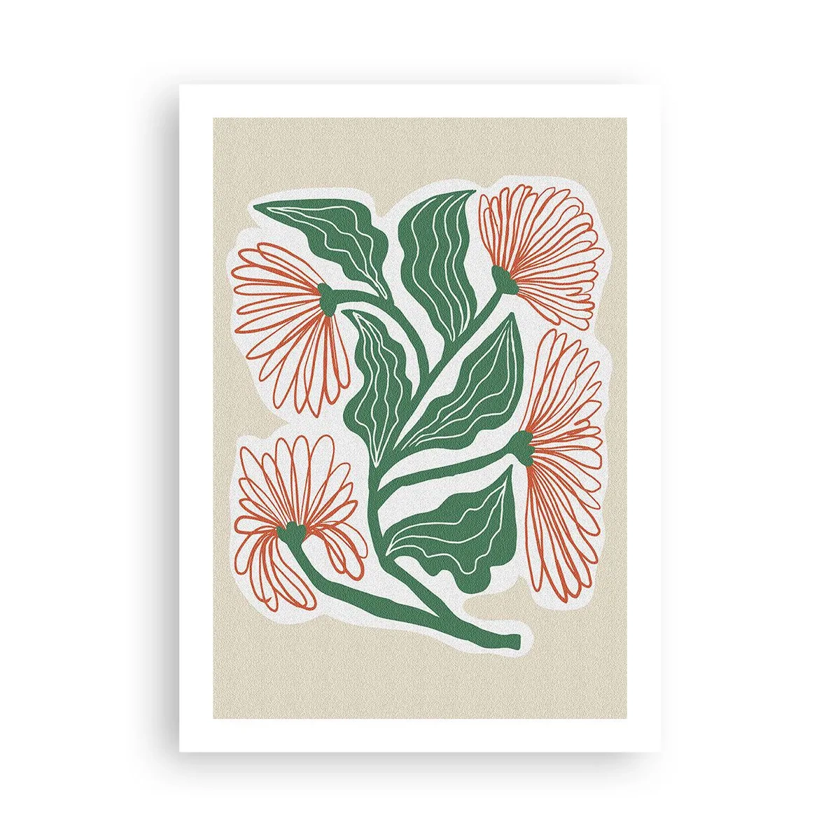 Poszter - Népi és modern - 50x70 cm