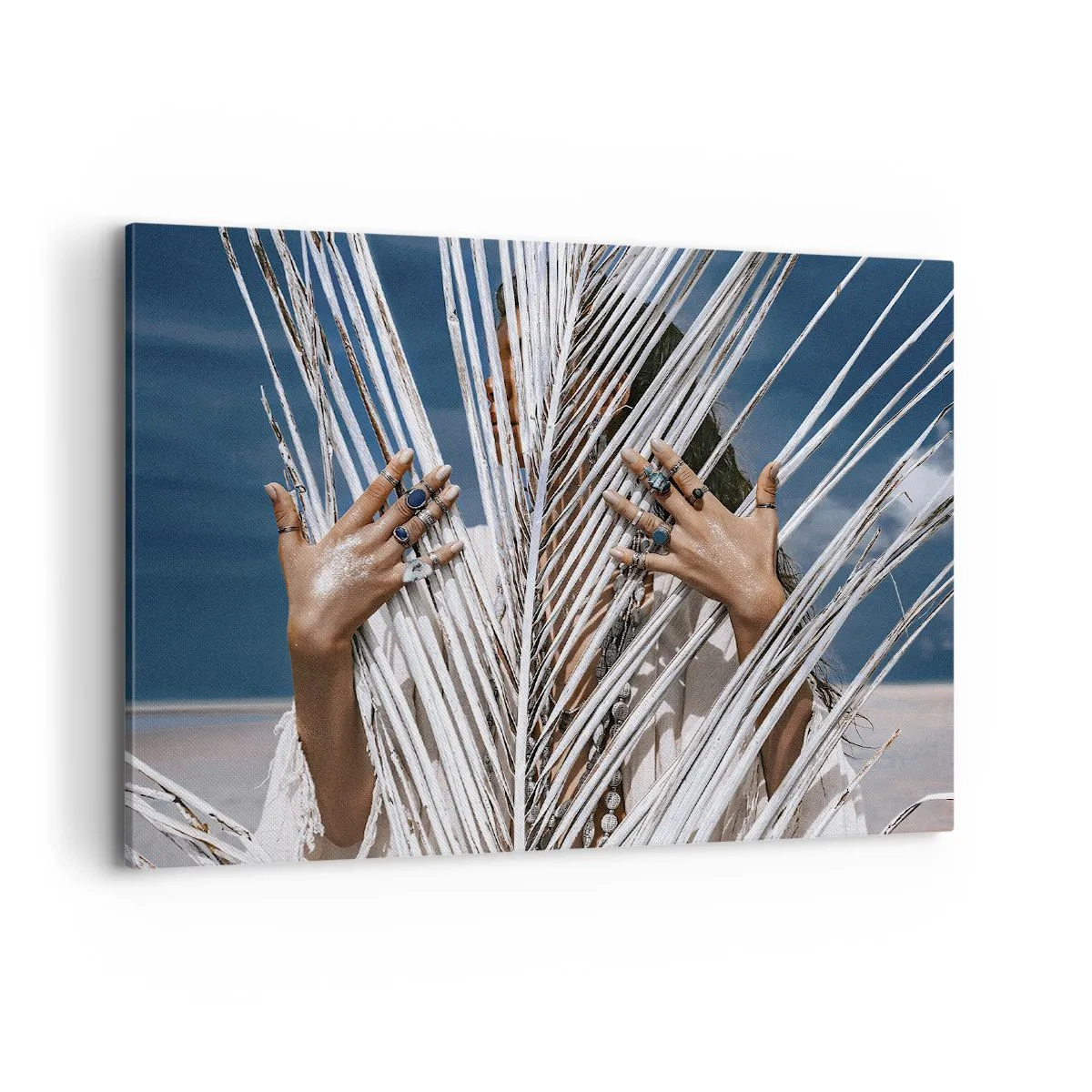 Vászonkép - Sámán asszonya? - 100x70 cm