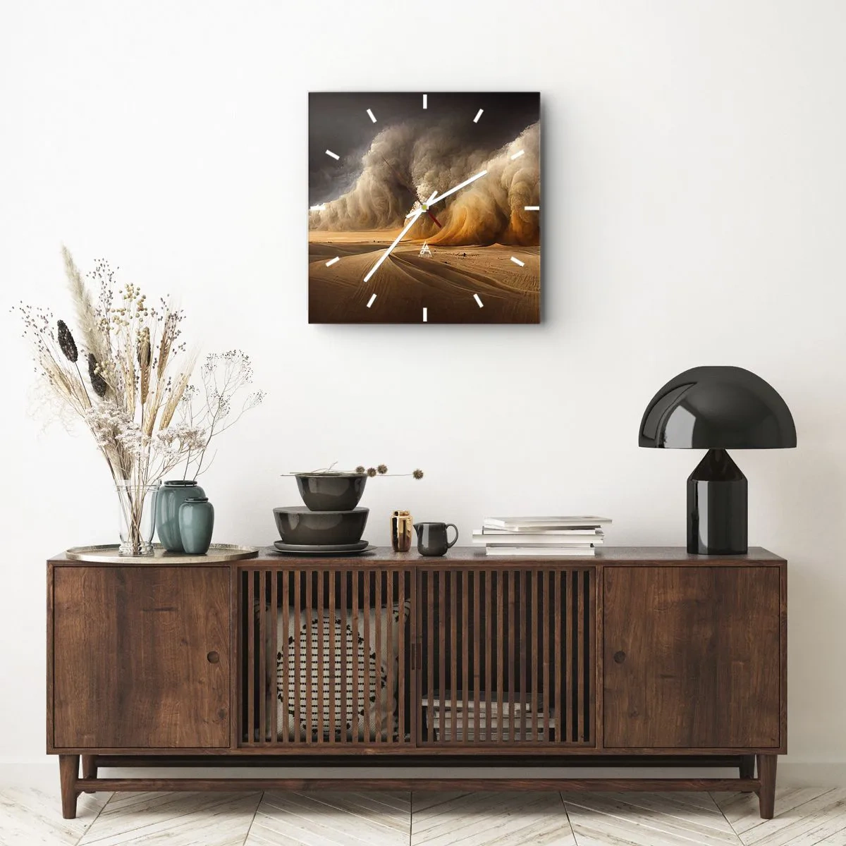 Falióra, Óra - A sivatag haragja - 40x40 cm