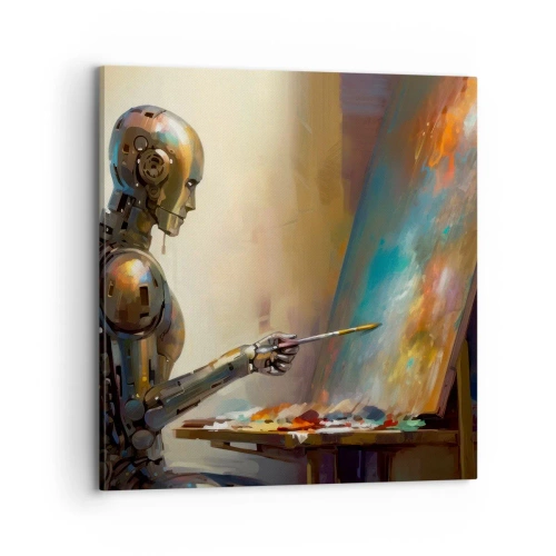 Vászonkép - A jövő művészete - 70x70 cm
