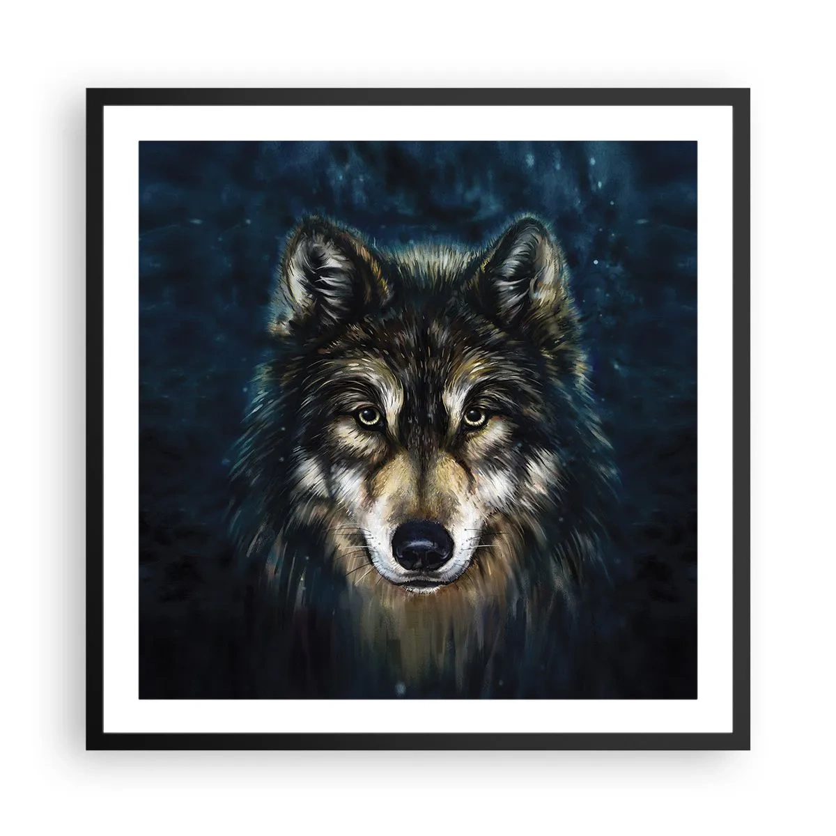 Poszter fehér keretben - Alfa? És az omega - 60x60 cm