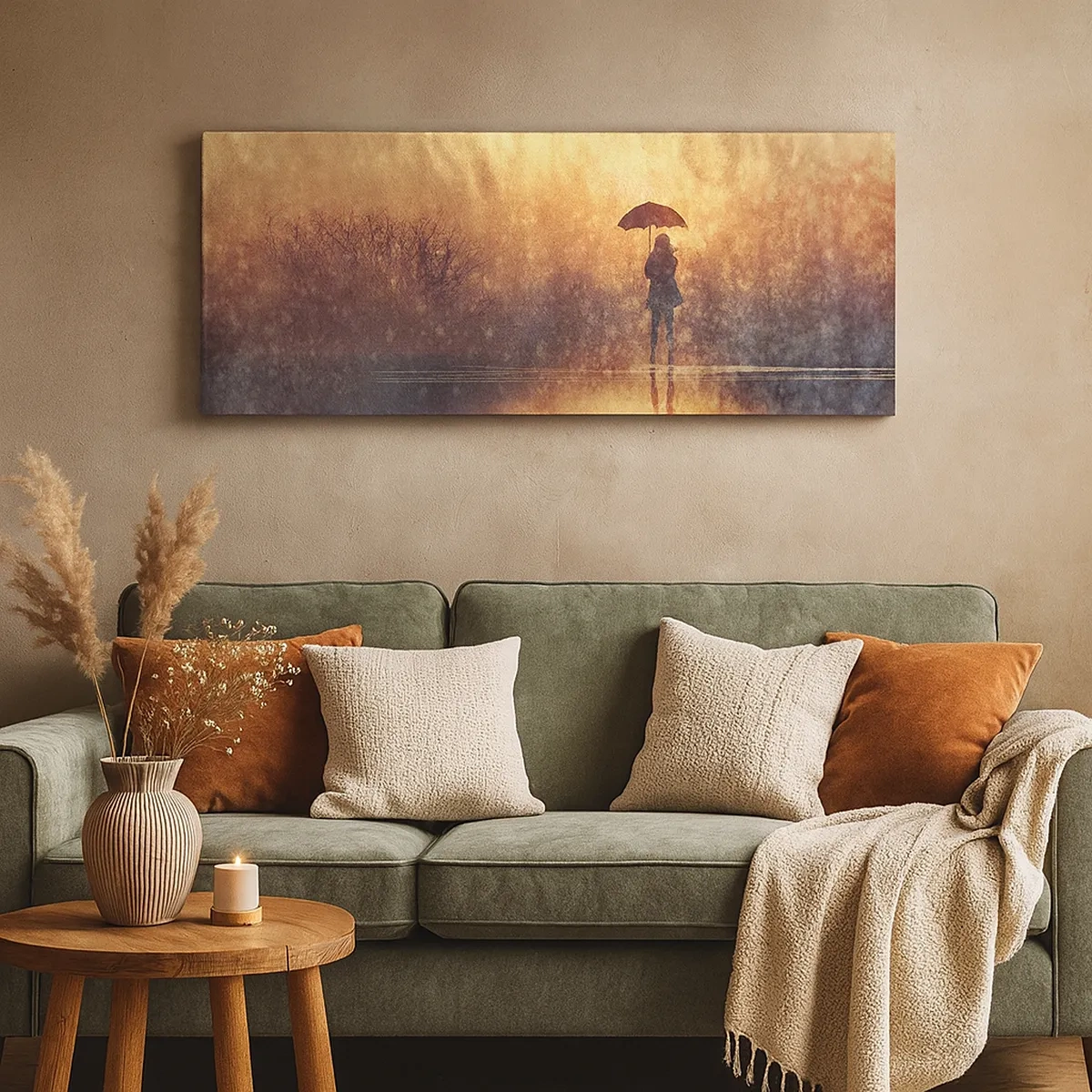 Vászonkép - Érzem, hogy valaki engem néz - 30x30 cm