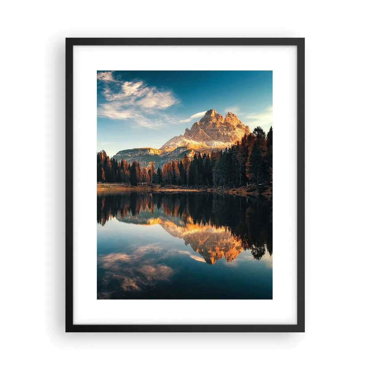 Poszter fehér keretben - Dupla tájkép - 40x50 cm