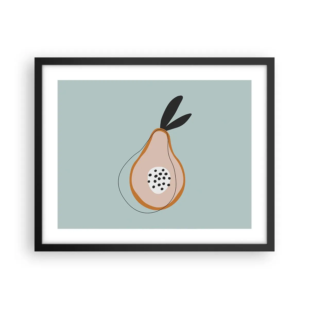 Poszter fehér keretben - Behatolás a dolgok természetébe - 50x40 cm