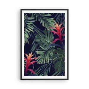 Poszter fehér keretben - Zölden égni - 61x91 cm