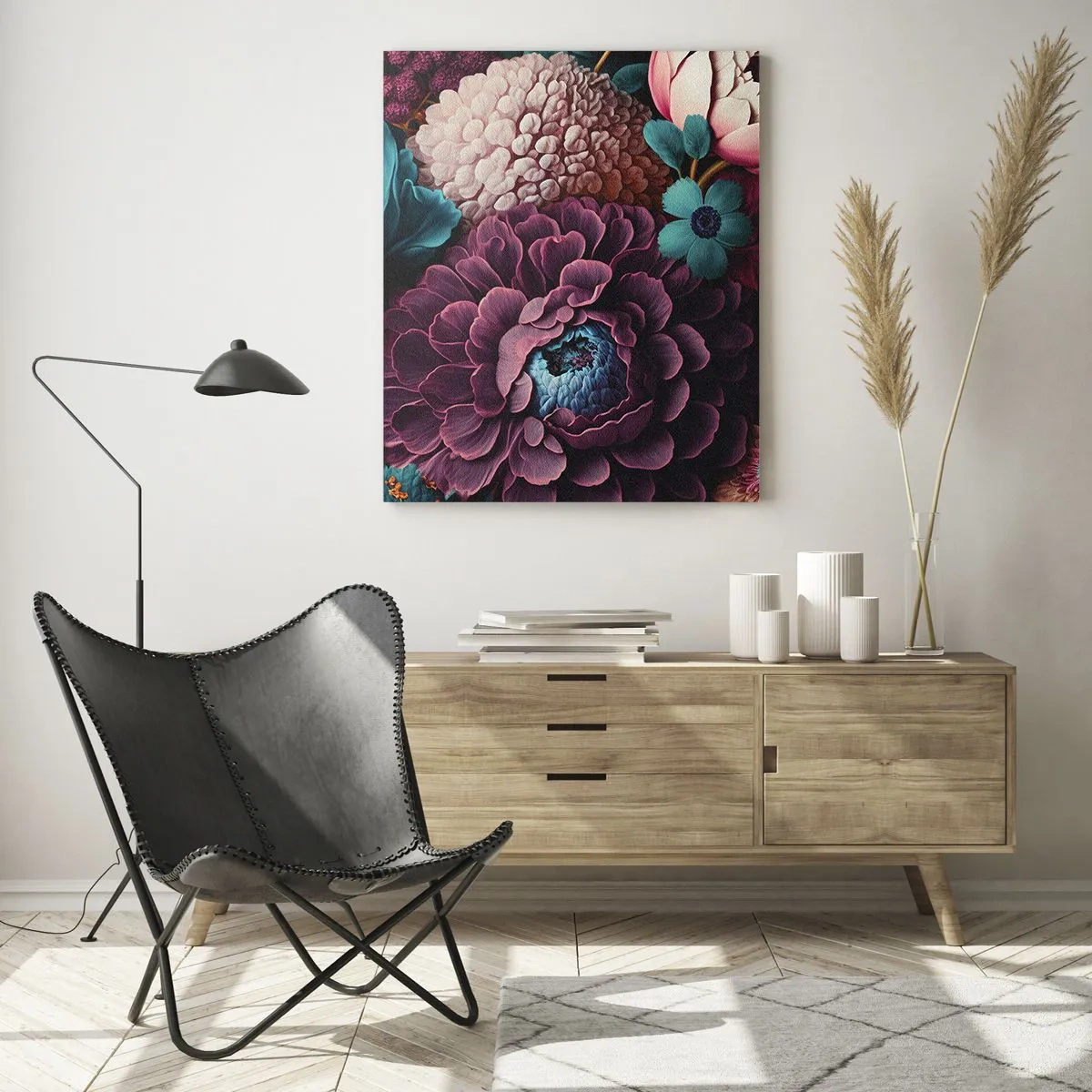 Üveg kép - A természet bőségében - 50x70 cm