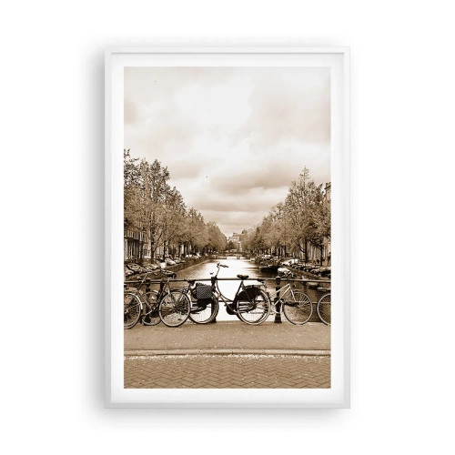 Poszter fekete keretben - Holland hangulat - 61x91 cm