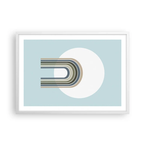 Poszter fekete keretben - Ellenállhatatlan vonzalom - 70x50 cm