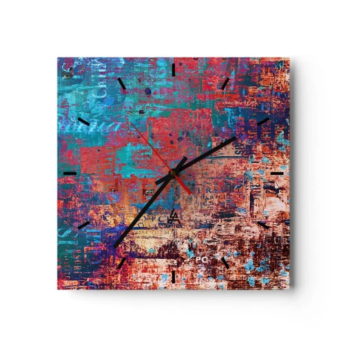 Falióra, Óra - Emlékezés és feledés - 30x30 cm