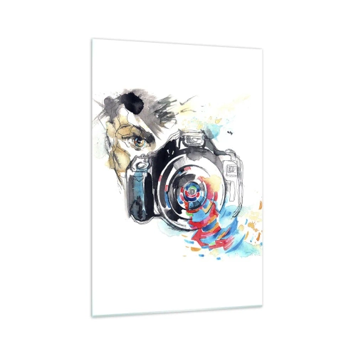 Üveg kép - A lencse szemében - 70x100 cm