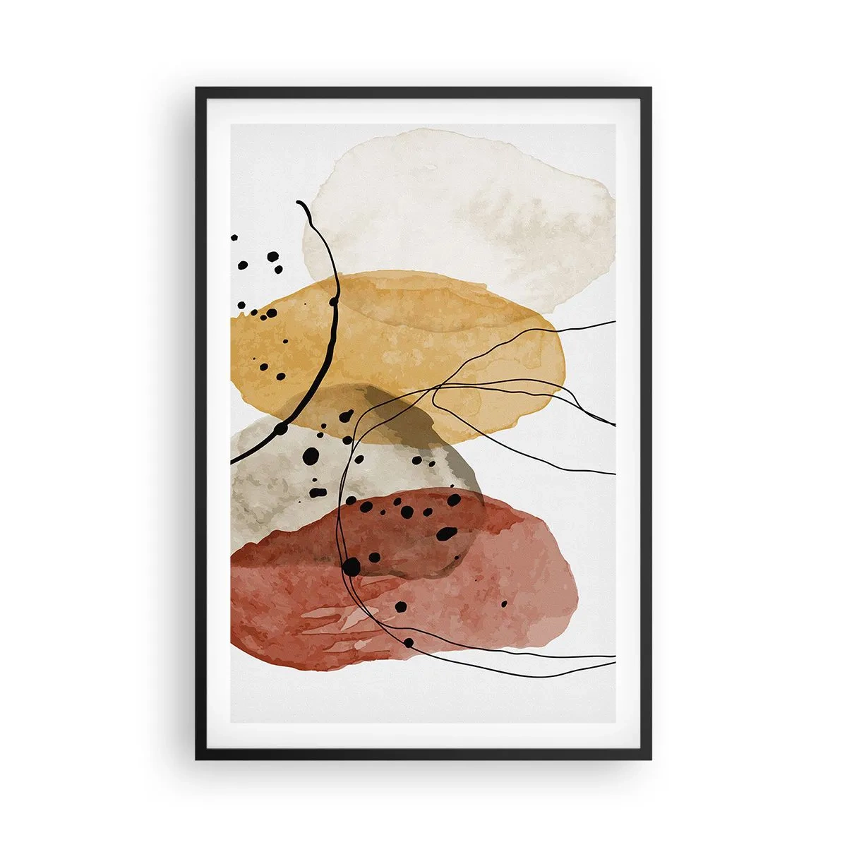 Poszter fehér keretben - Mint a könnyű, friss levegő - 61x91 cm