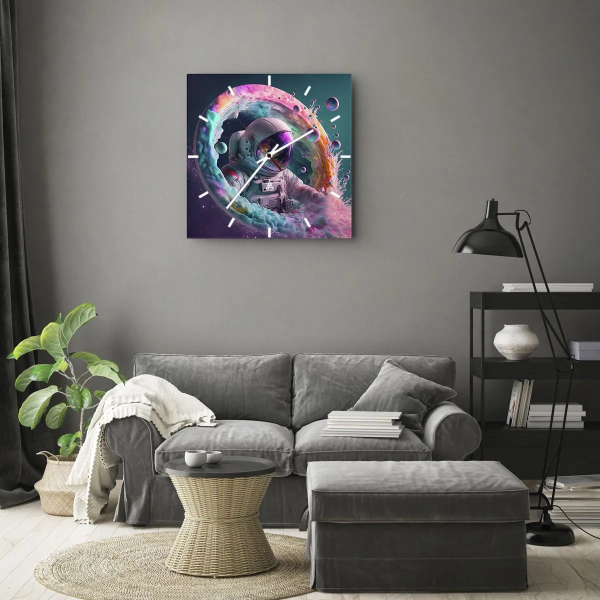 Falióra, Óra - Csillagkapu - 30x30 cm