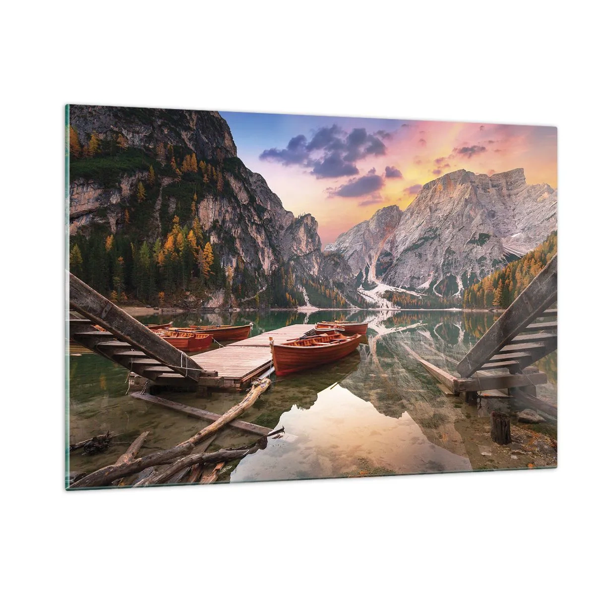 Üveg kép - A nap ígérete - 120x80 cm