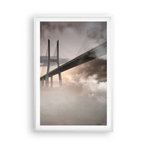 Poszter fekete keretben - A nem létező folyó mentén - 61x91 cm