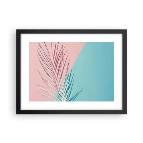 Poszter fehér keretben - Trópusi impresszió - 40x30 cm