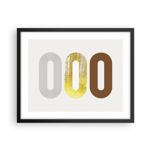 Poszter fehér keretben - Óóó! - 50x40 cm