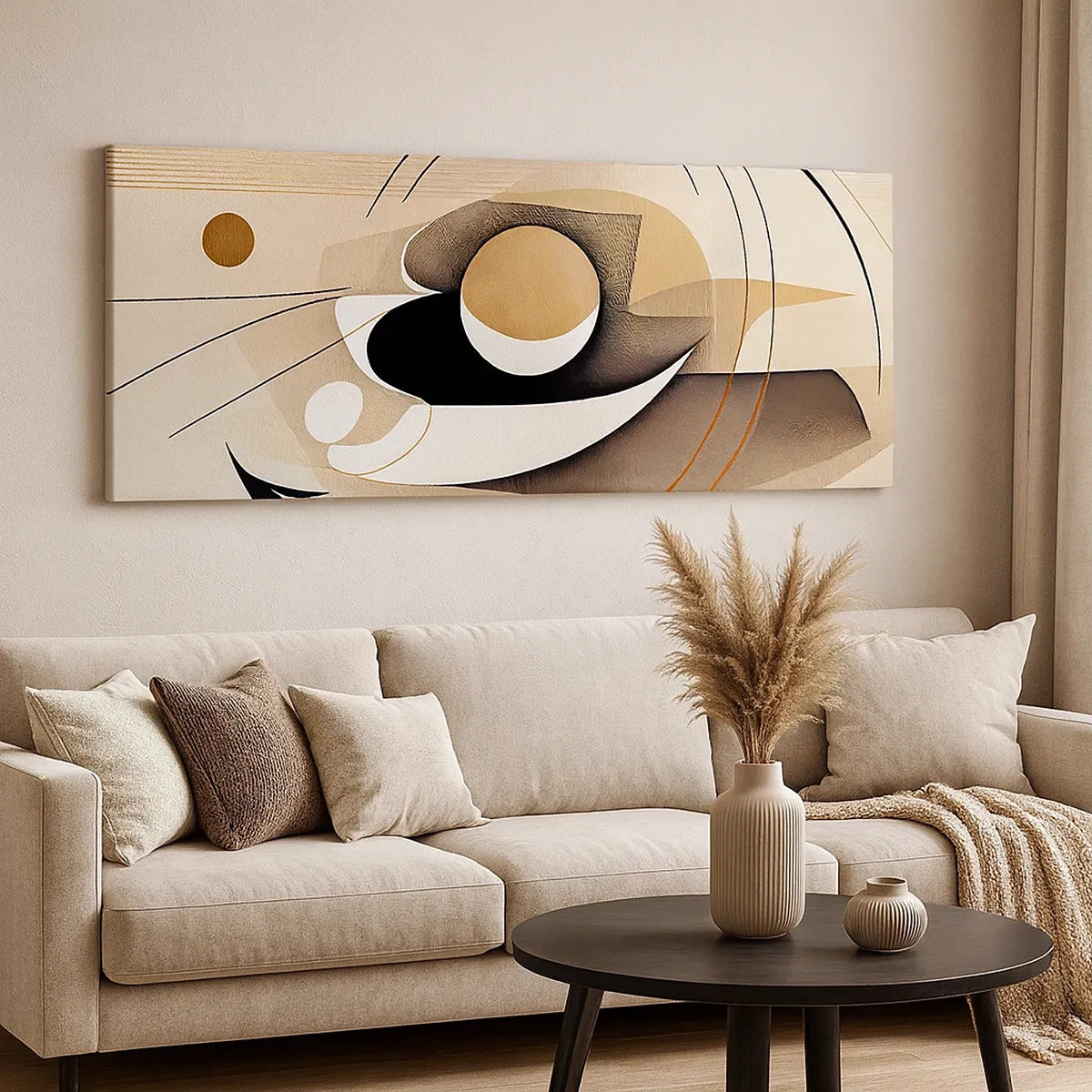 Vászonkép - Kompozíció: a dolgok lényege - 30x30 cm