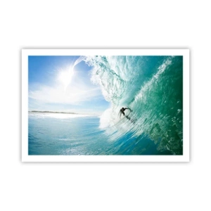 Poszter - Mindig a hullámon - 91x61 cm