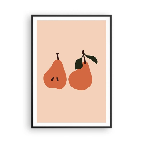 Poszter fehér keretben - Maga az édesség - 70x100 cm