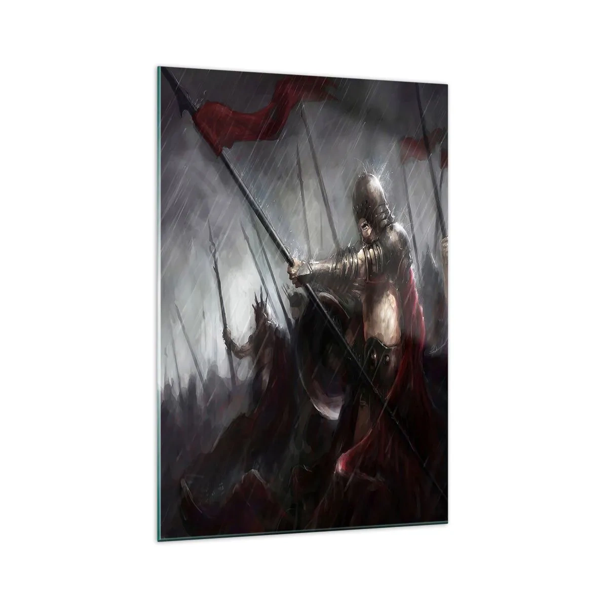 Üveg kép - Járókelő, mondd el a Spartának... - 70x100 cm