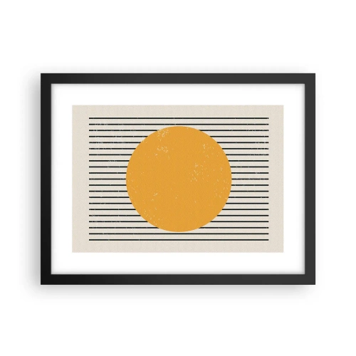 Poszter fehér keretben - Az egyszerűség ereje - 40x30 cm