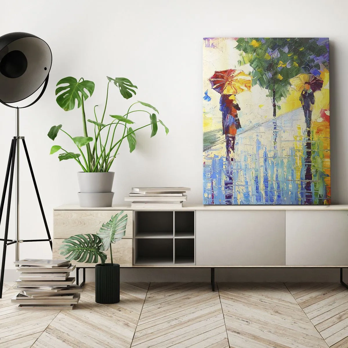 Vászonkép - És minden világos - 55x100 cm